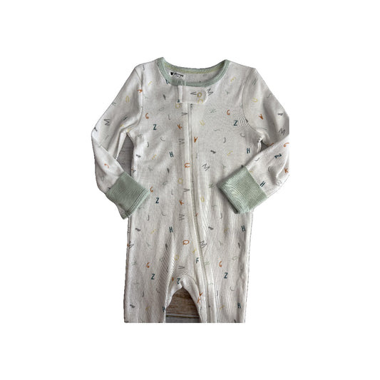 Cloud Island Unisex White Pajamas Size: 6-9 months White