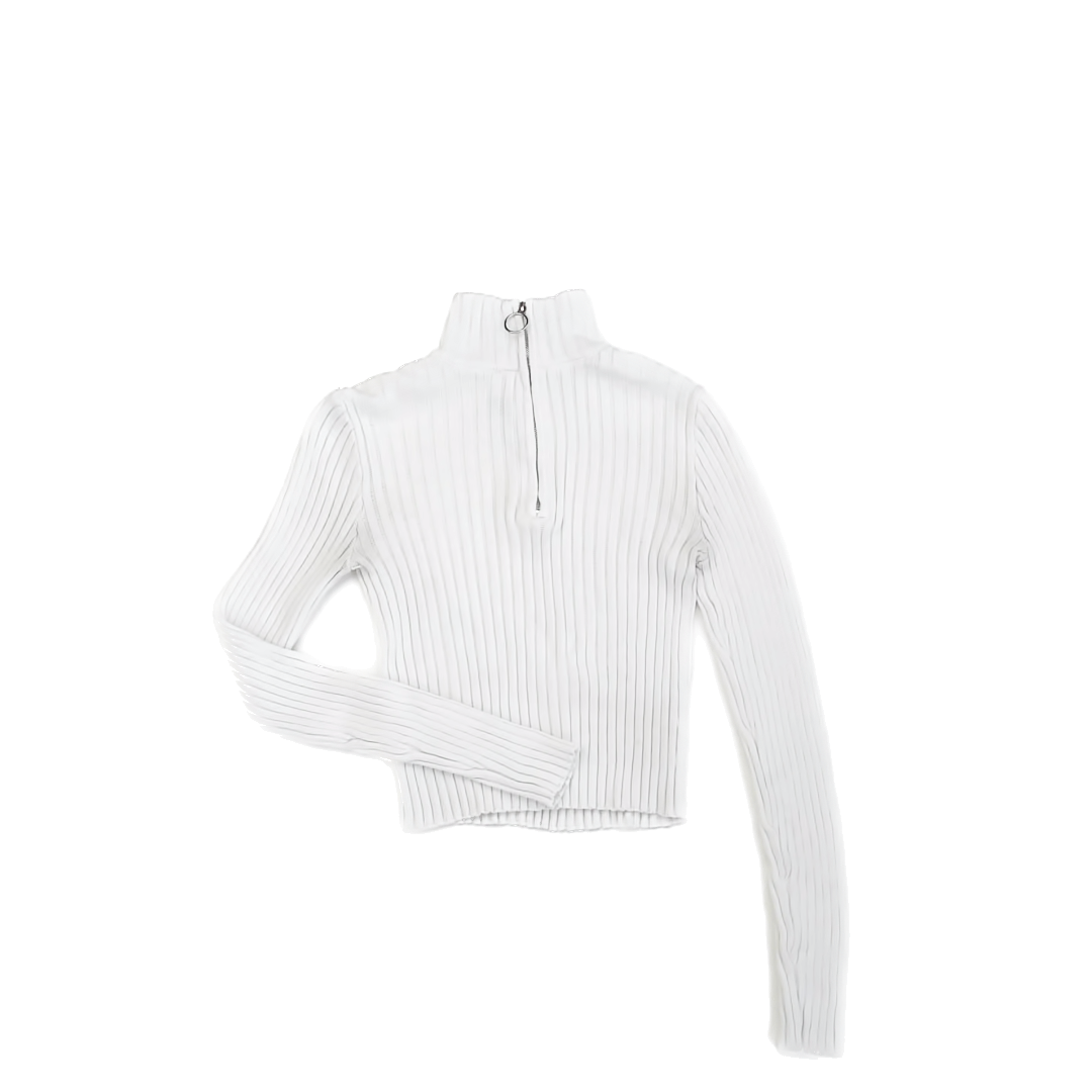 Forever 21 Girls White Sweater Size: Small White