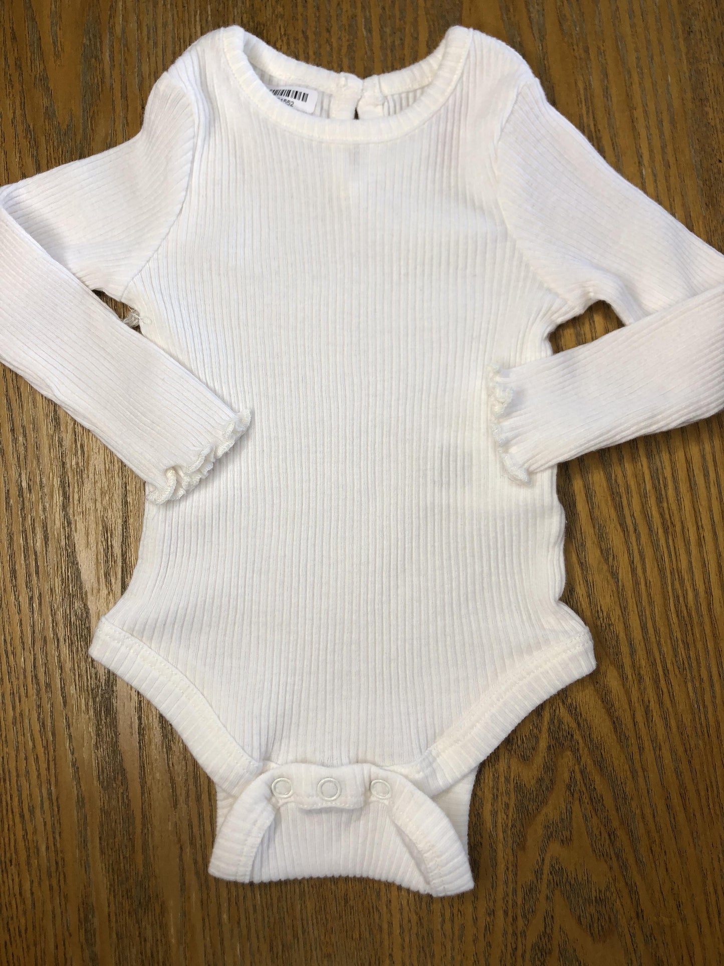 Nanette Girls White Onesie Size: 3 months White