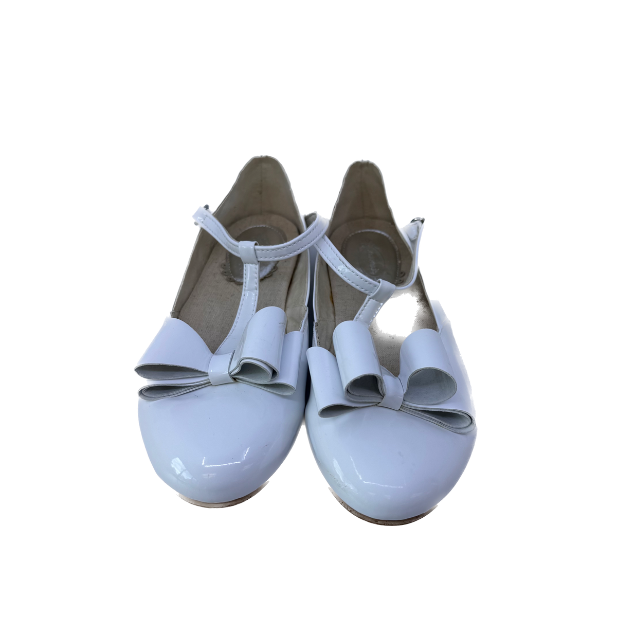 Joyfolie Girls White Shoes Size: 3 Youth White