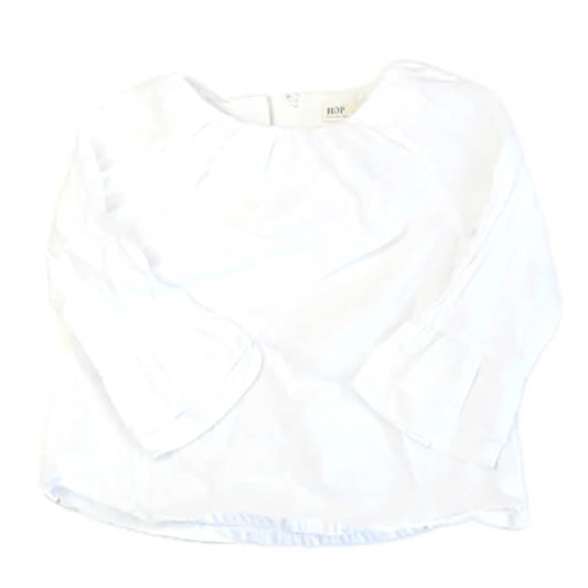 Hope & Henry Girls White Blouse Size: 2T White