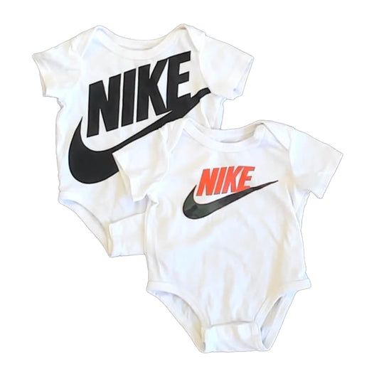 Nike Boys White Onesie Size: 3 Months White
