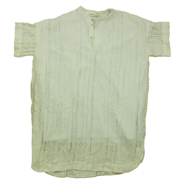 Anja Schwerbrock Girls White Dress Size: 10 Years White