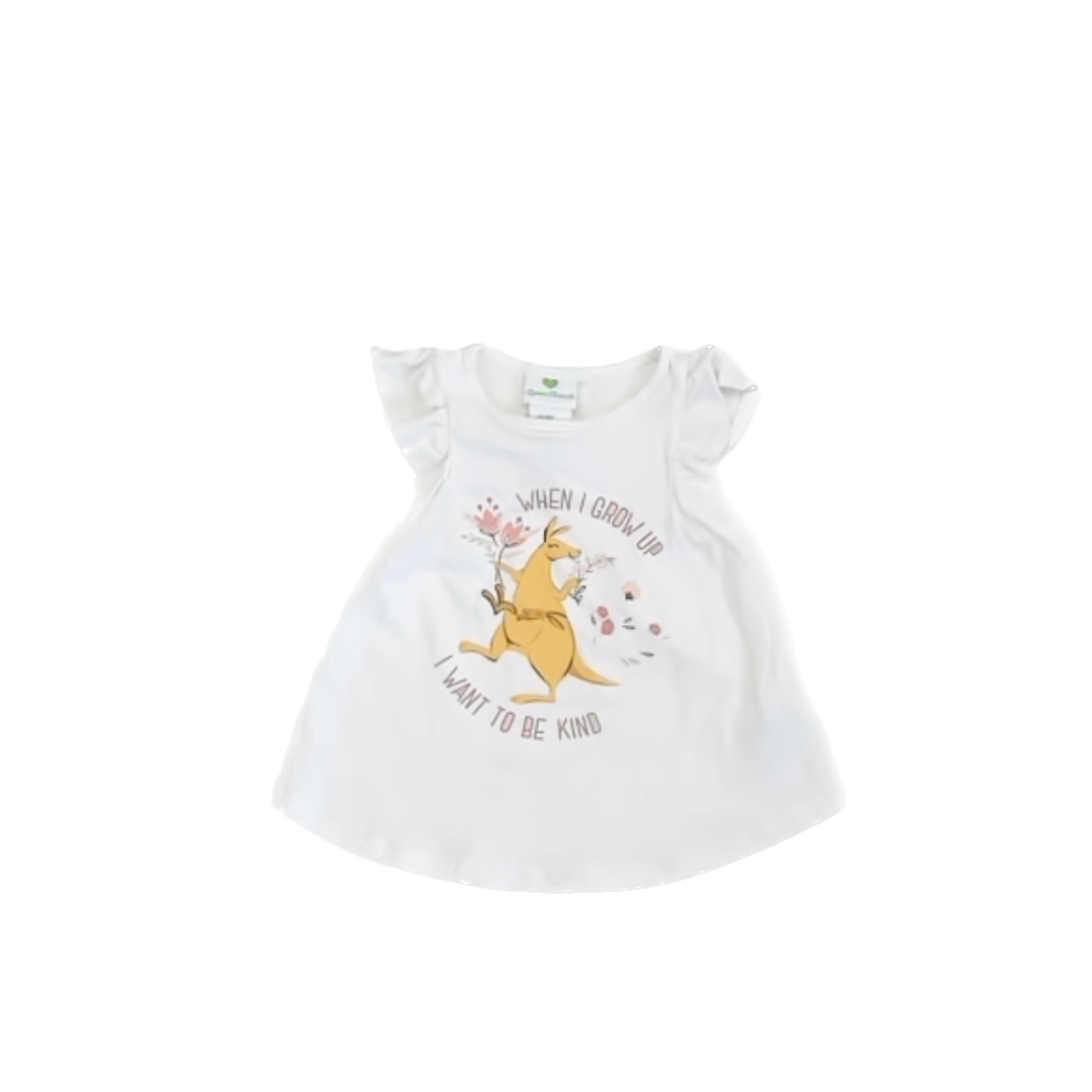 Emma's Garden Girls White Tank Top Size: 18 Months White