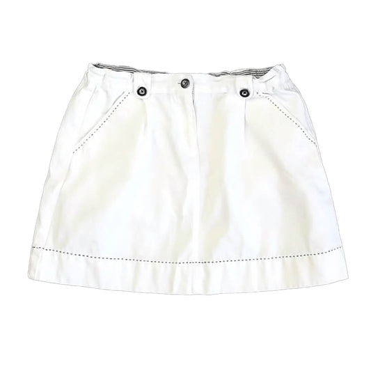 Jacadi Girls White Skirt Size: 10 Years White