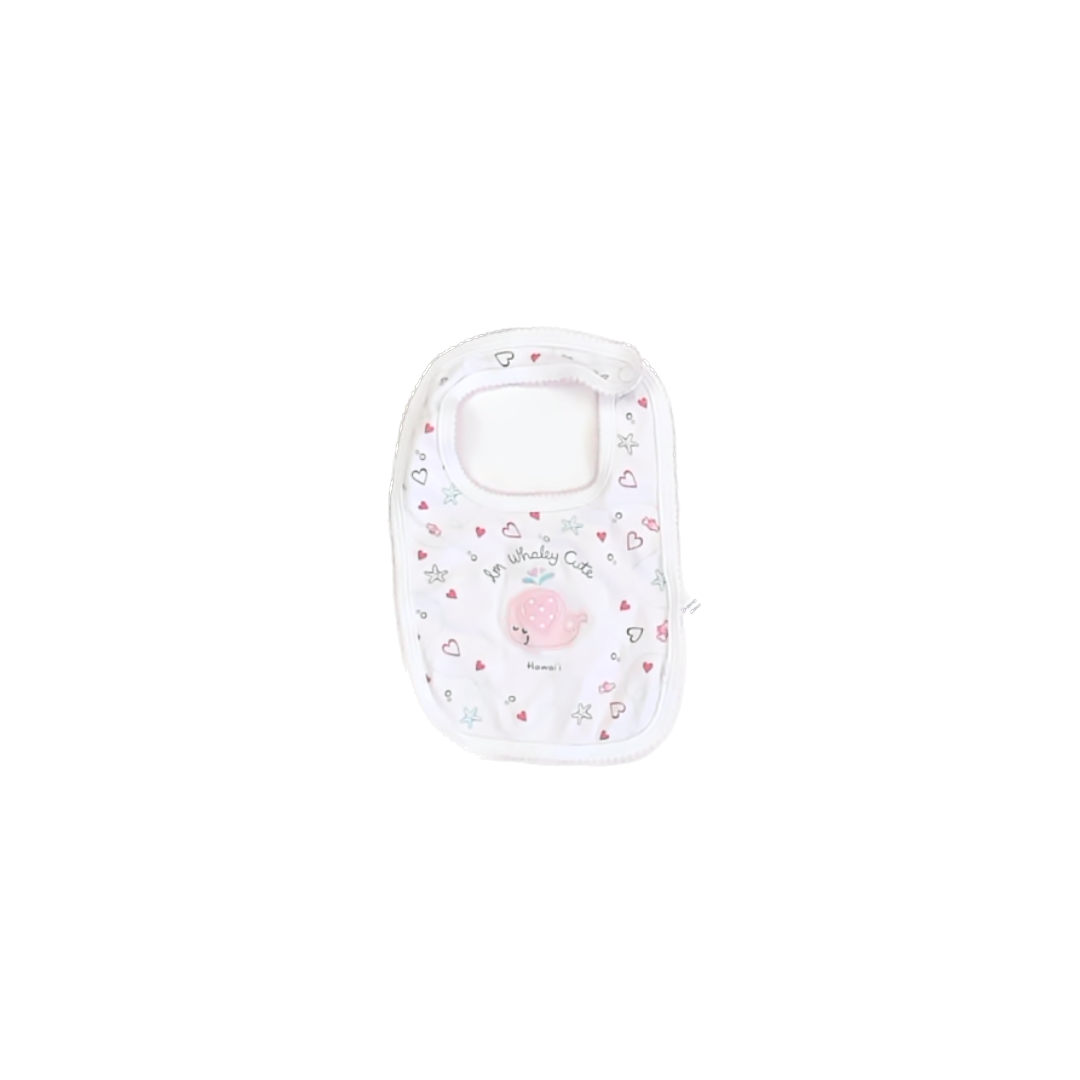 Earth Nymph Girls White Bib Size: No Size White