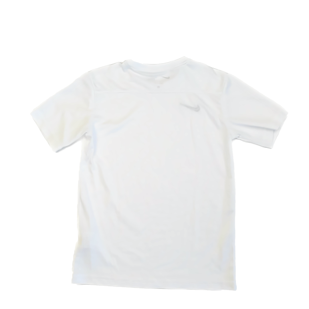 Nike Boys White Athletic Top Size: Youth Large White