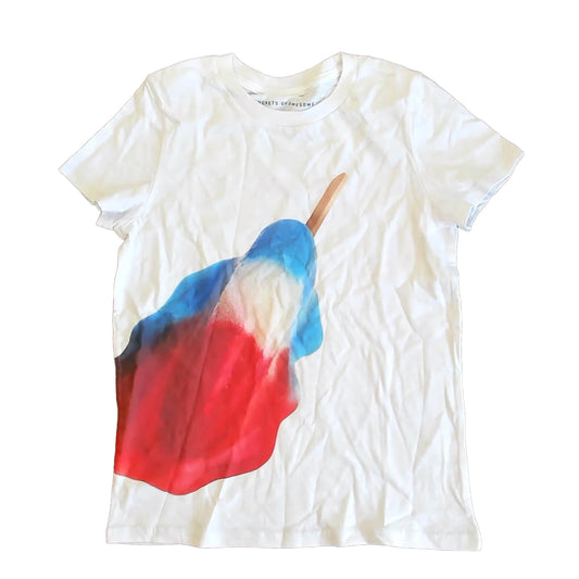 Rockets Of Awesome Boys White T-Shirt Size: 10 Years White