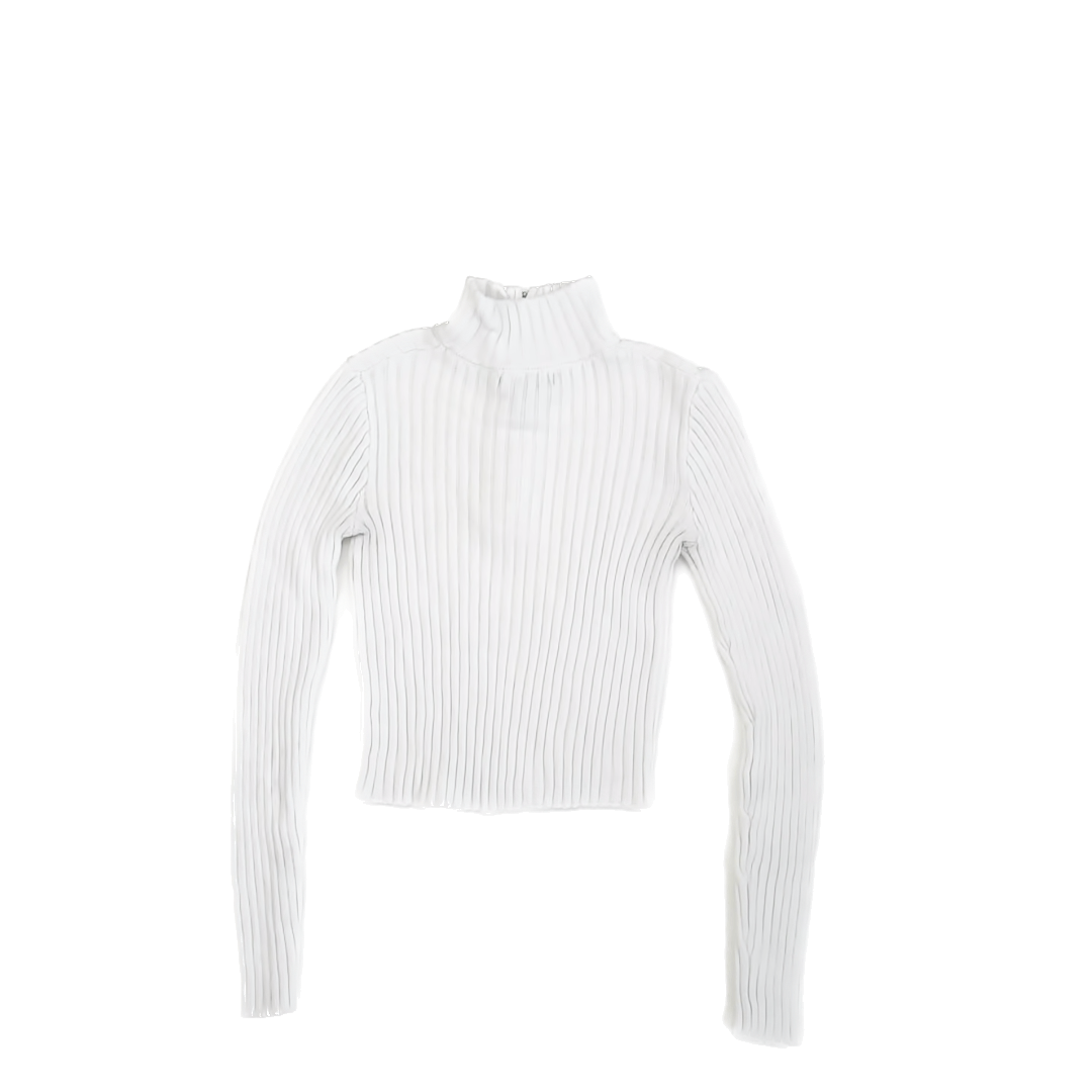 Forever 21 Girls White Sweater Size: Small White
