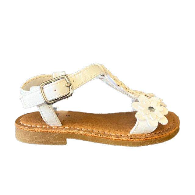 Gap Girls White Sandals Size: 5 Toddler White