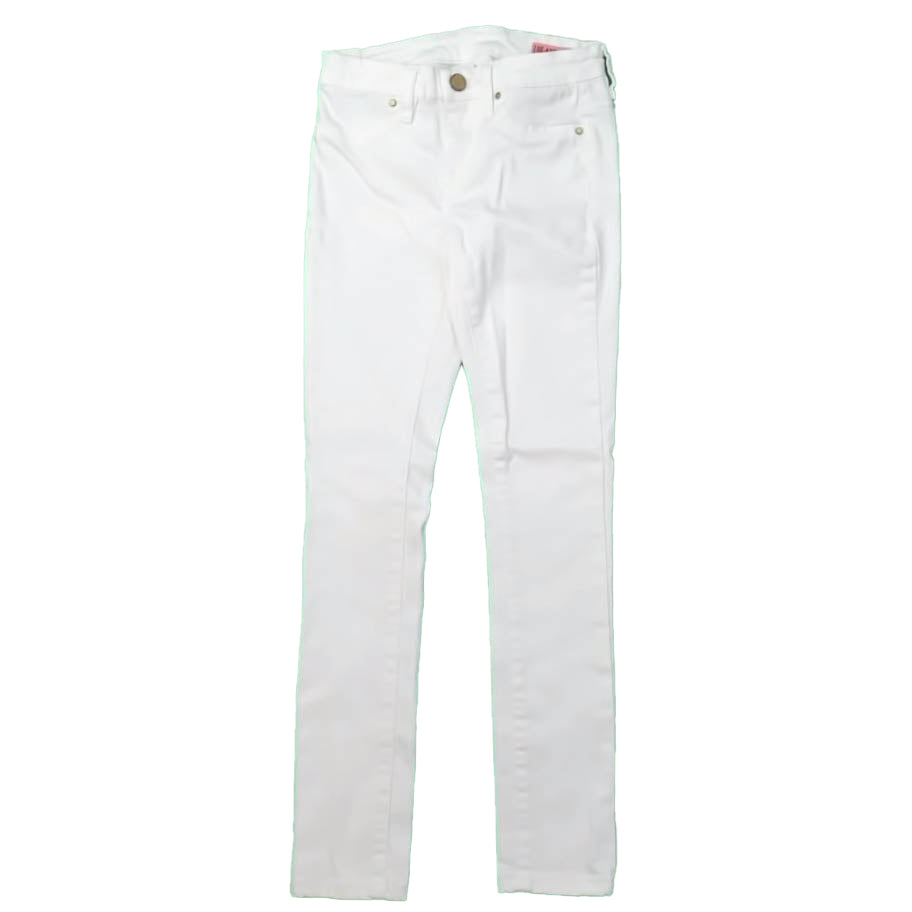 Blank NYC Girls White Jeans Size: 8 Years White