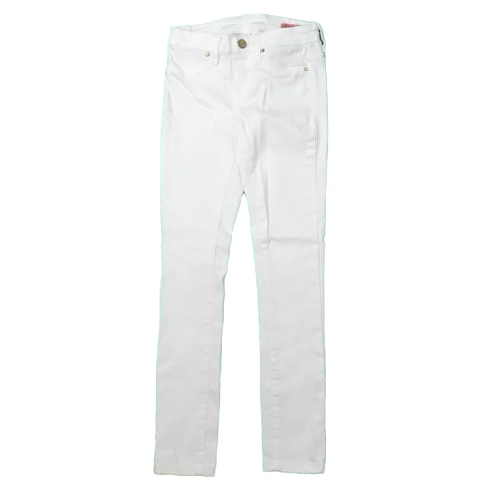 Blank NYC Girls White Jeans Size: 8 Years White