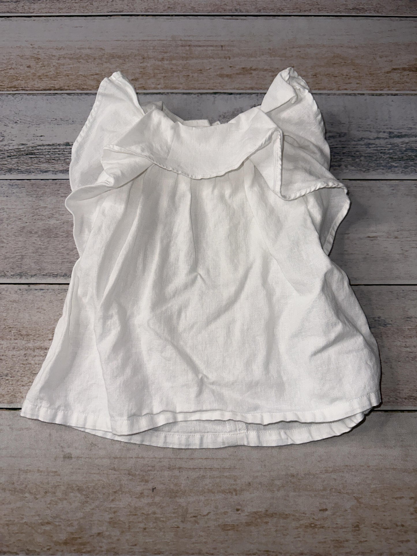 Hope & Henry Girls White Shirt Size: 3T White