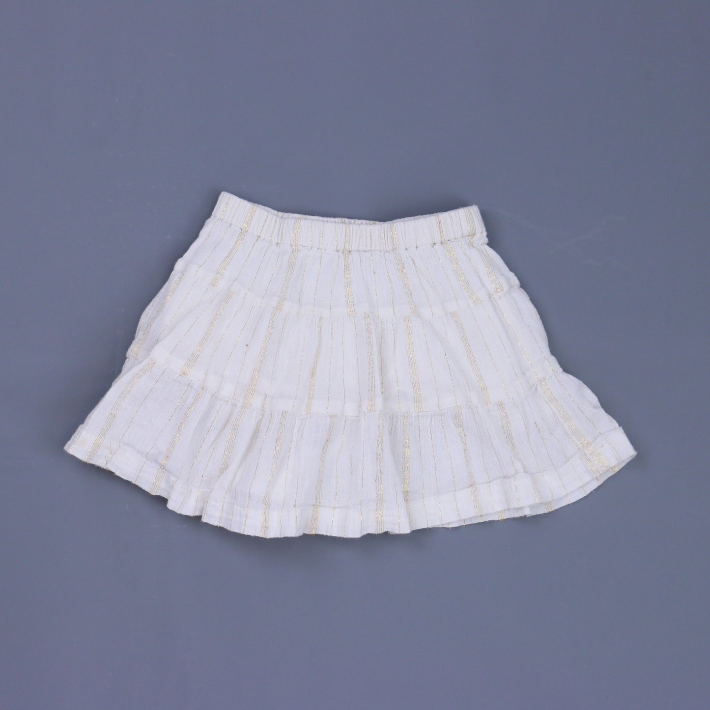 Tea Girls White Skirt Size: *2T