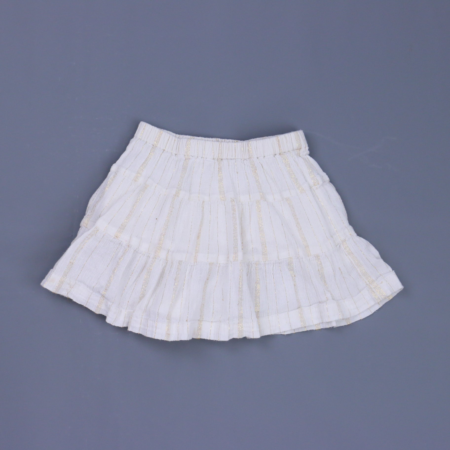 Tea Girls White Skirt Size: *2T White