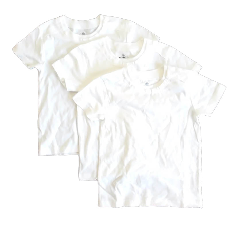 Honest Baby Clothing Unisex White T-Shirt Size: 12 Months White