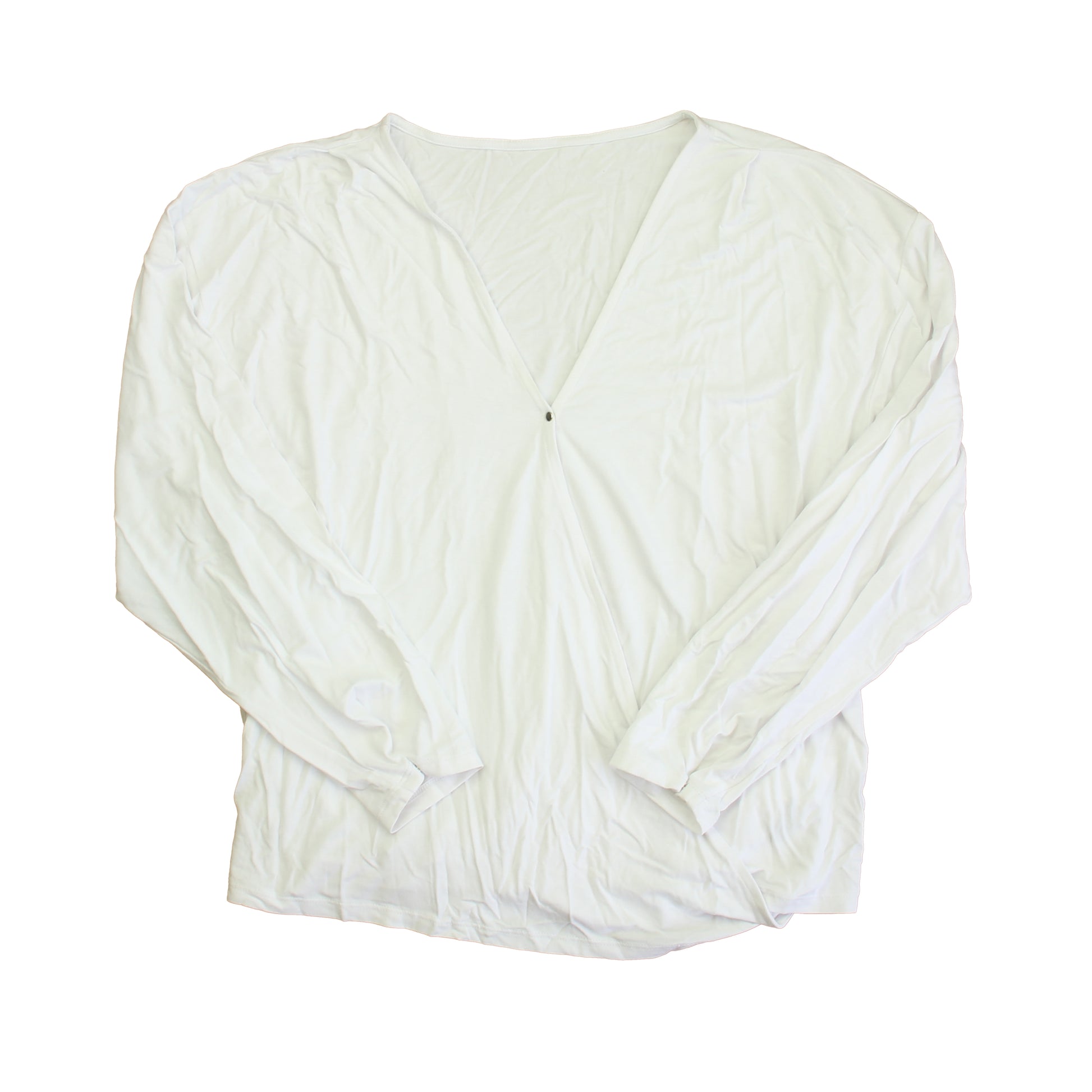 Of an Origin Girls White Long Sleeve Shirt Size: Adult XS-XL White