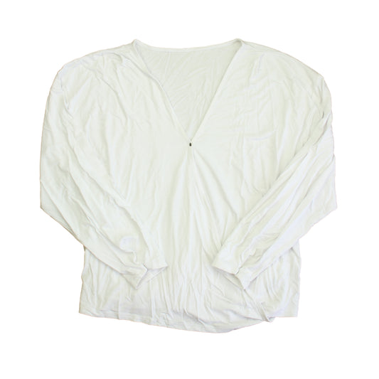Of an Origin Girls White Long Sleeve Shirt Size: Adult XS-XL White