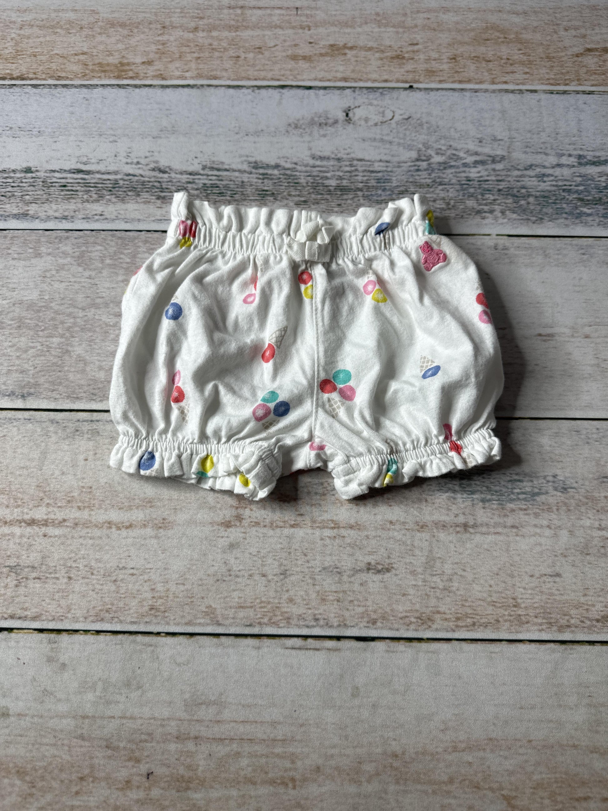 Gap Girls White Shirt Size: 3-6 months White
