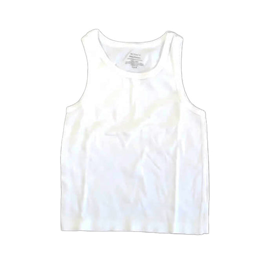 Hanna Andersson Girls White Tank Top Size: 4-5T White