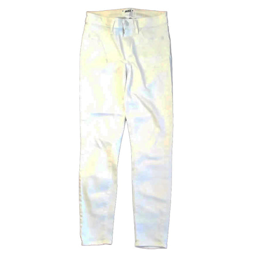Paige Girls White Jeggings Size: Junior 27 White