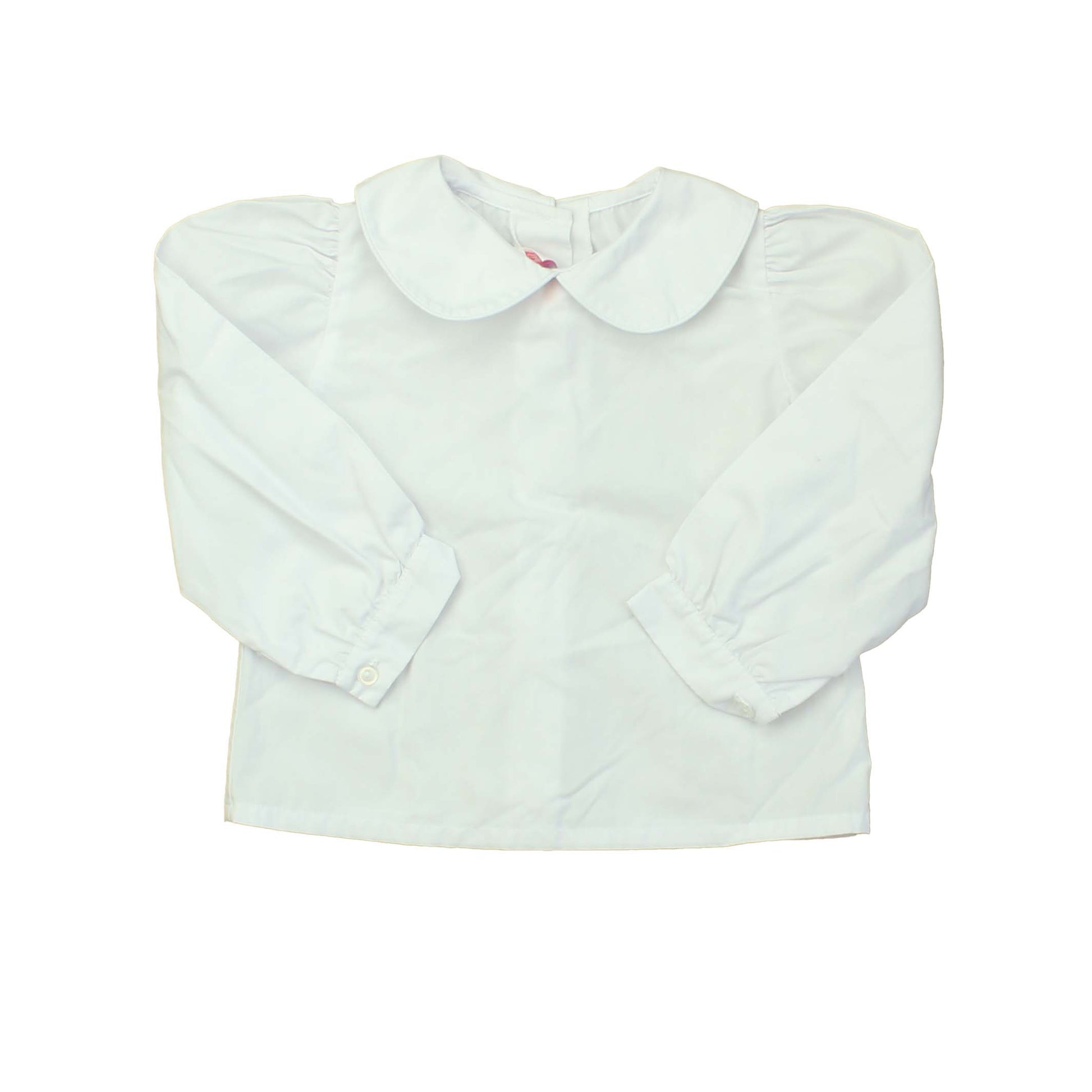 Stellybelly Girls White Blouse Size: 4T White