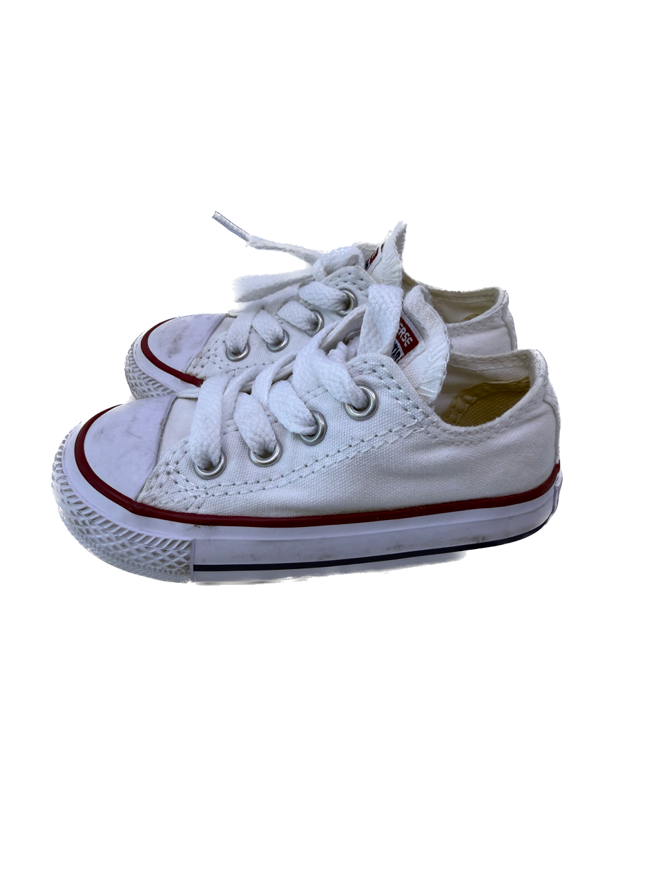Converse Unisex White Sneakers Size: Toddler 5 White