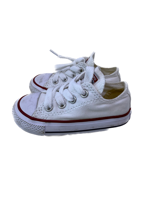 Converse Unisex White Sneakers Size: Toddler 5 White