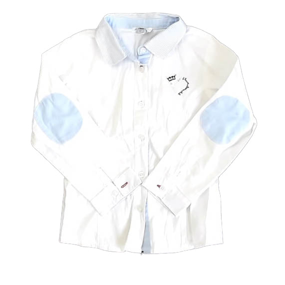 Chicco Girls White Blouse Size: 4T White