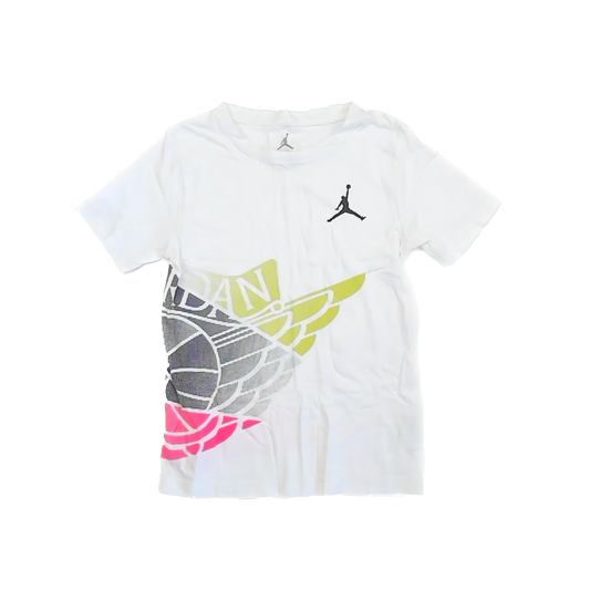Jordan Boys White T-Shirt Size: 8-10 Years White