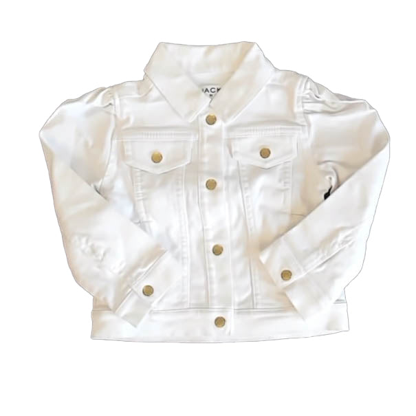 Janie and Jack Girls White Jacket Size: 2T White