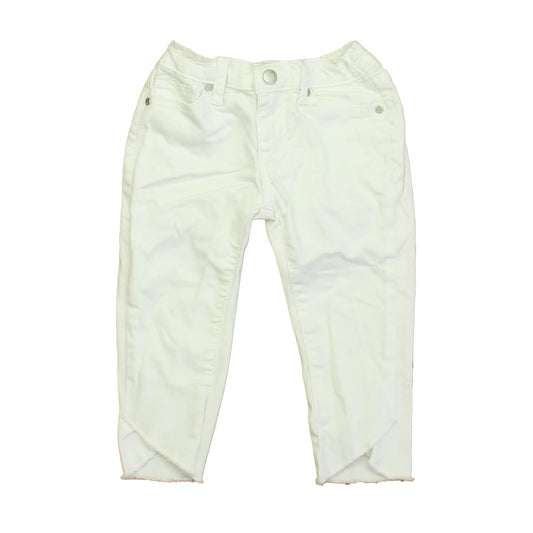 Joe's Girls White Jeans Size: 2T White