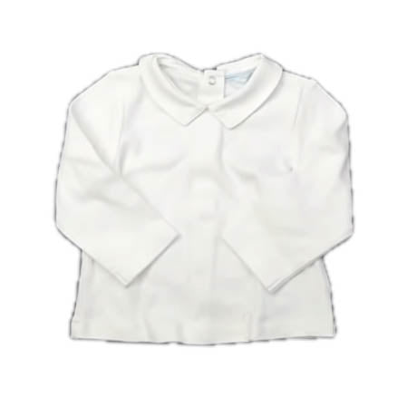 Mayoral Girls White Long Sleeve Shirt Size: 6-9 Months White