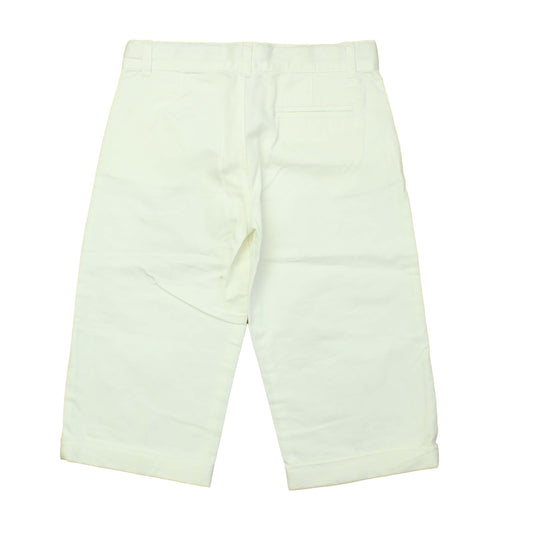 Jacadi Girls White Shorts Size: 8 Years White