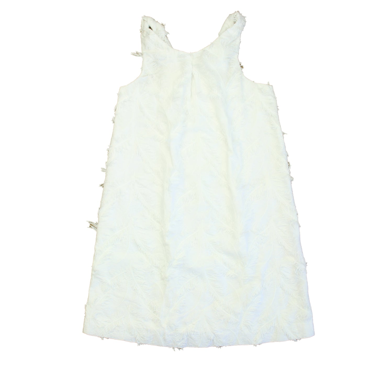 Zara Girls White Dress Size: 13-14 Years