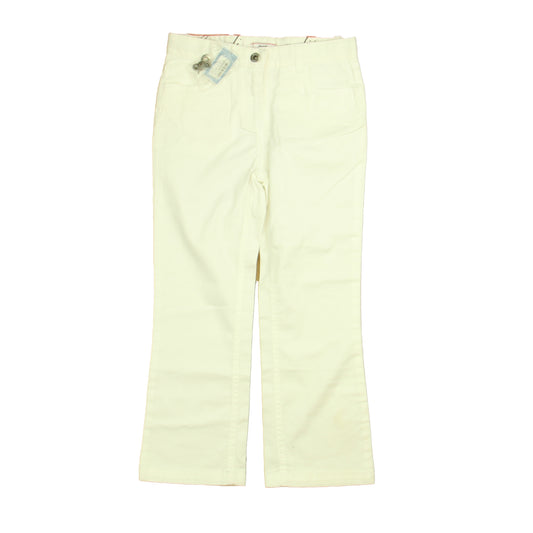 Jacadi Boys White Pants Size: 12 Years