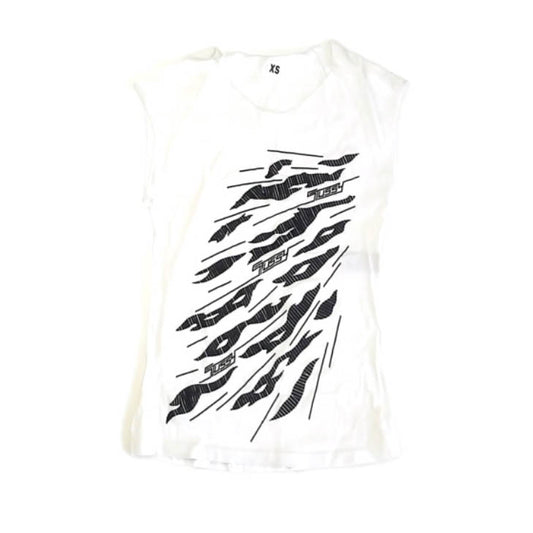 Stussy Girls White Tank Top Size: Junior XS White