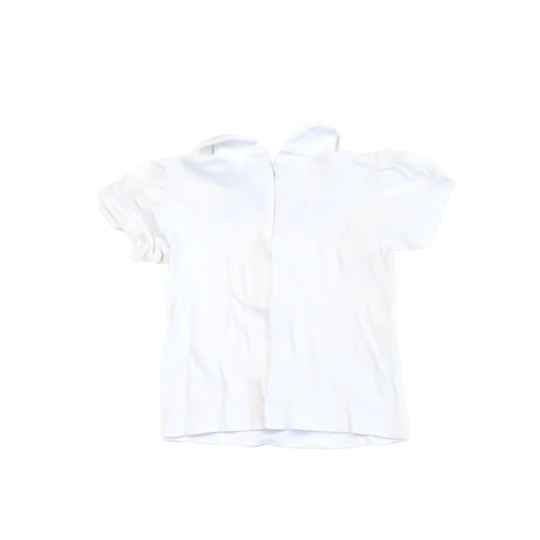 Glorimont Girls White Shirt Size: 18 Months White