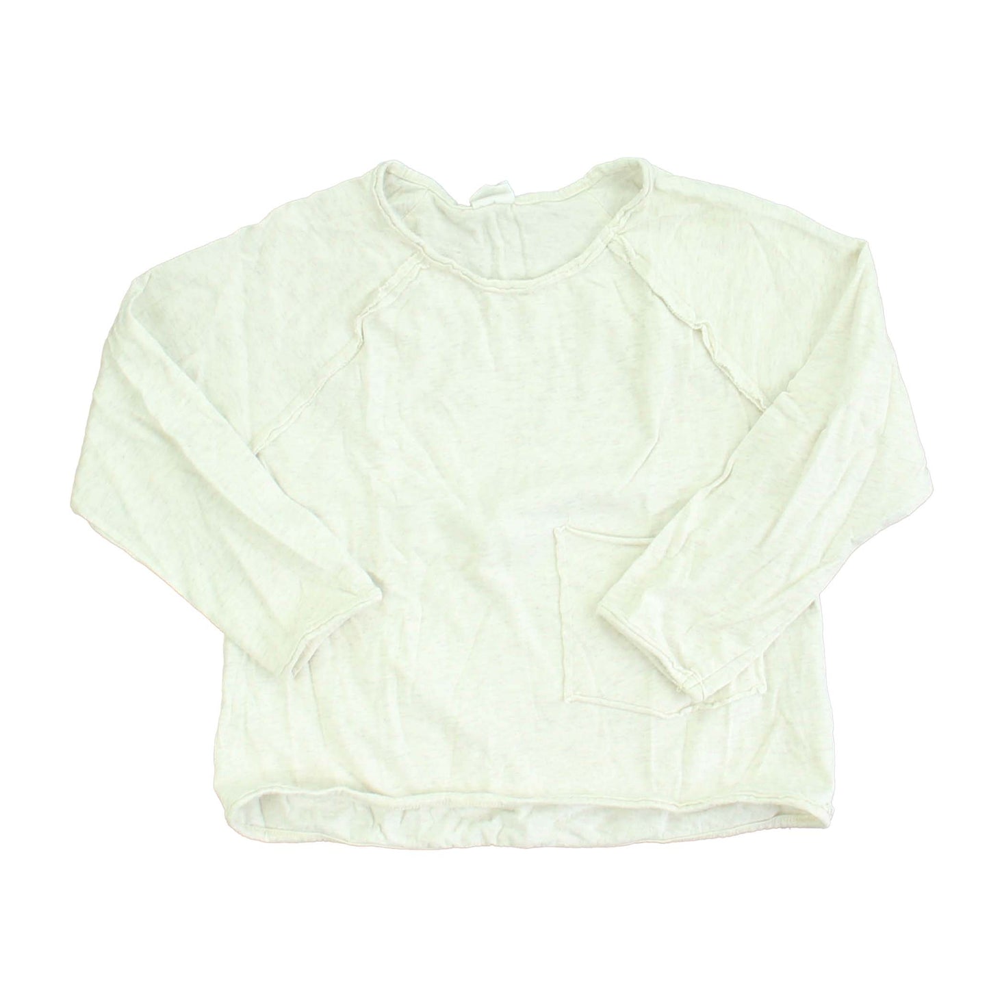 Stem Girls White Long Sleeve Shirt Size: 4T White