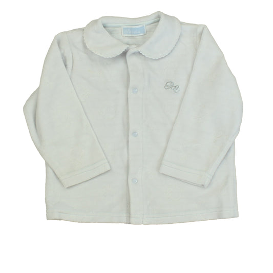 Pel Il Chou Boys White Long Sleeve Shirt Size: 6-12 Months White