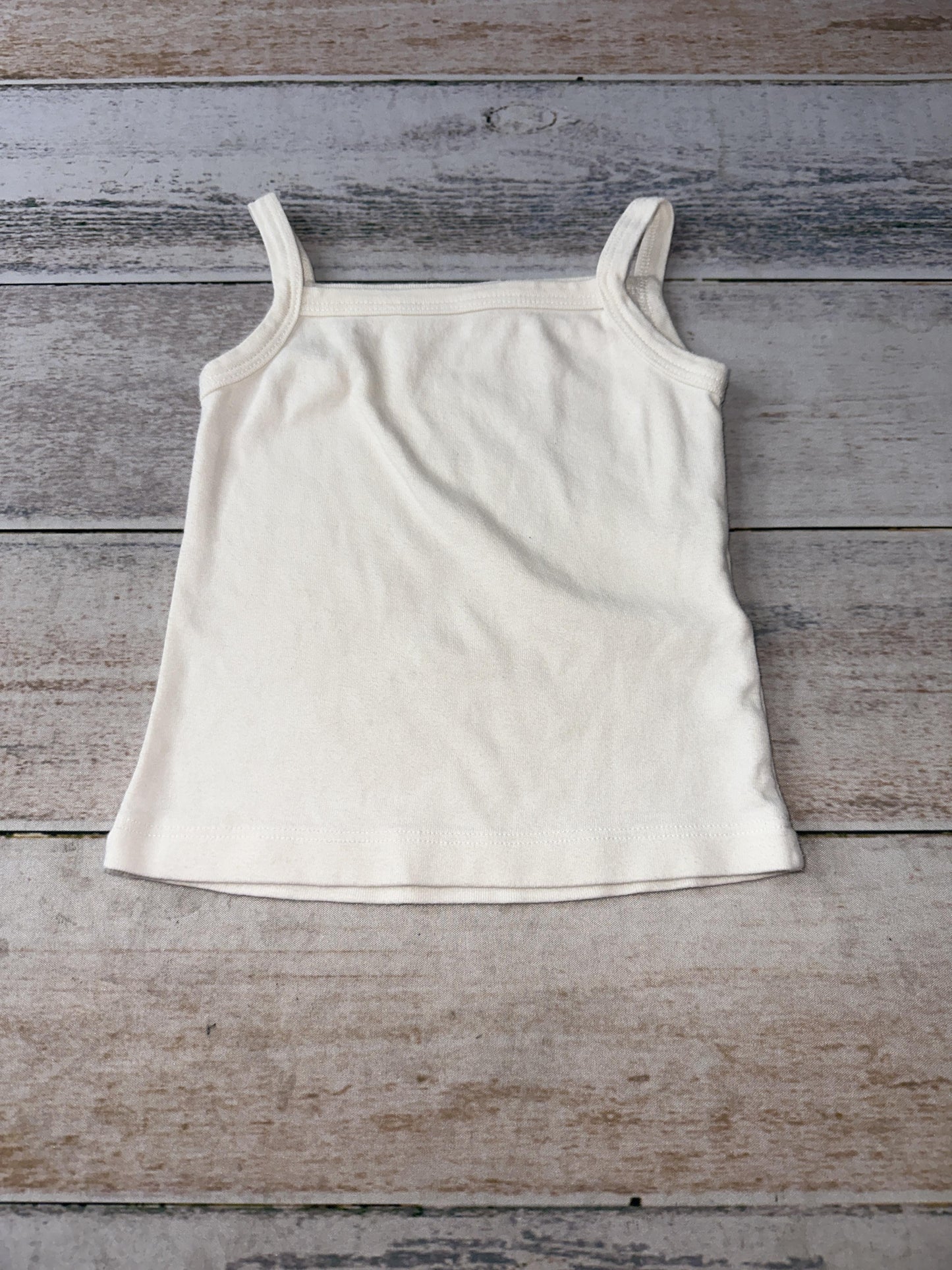 Mabo Girls White Tank Top Size: 18 months White