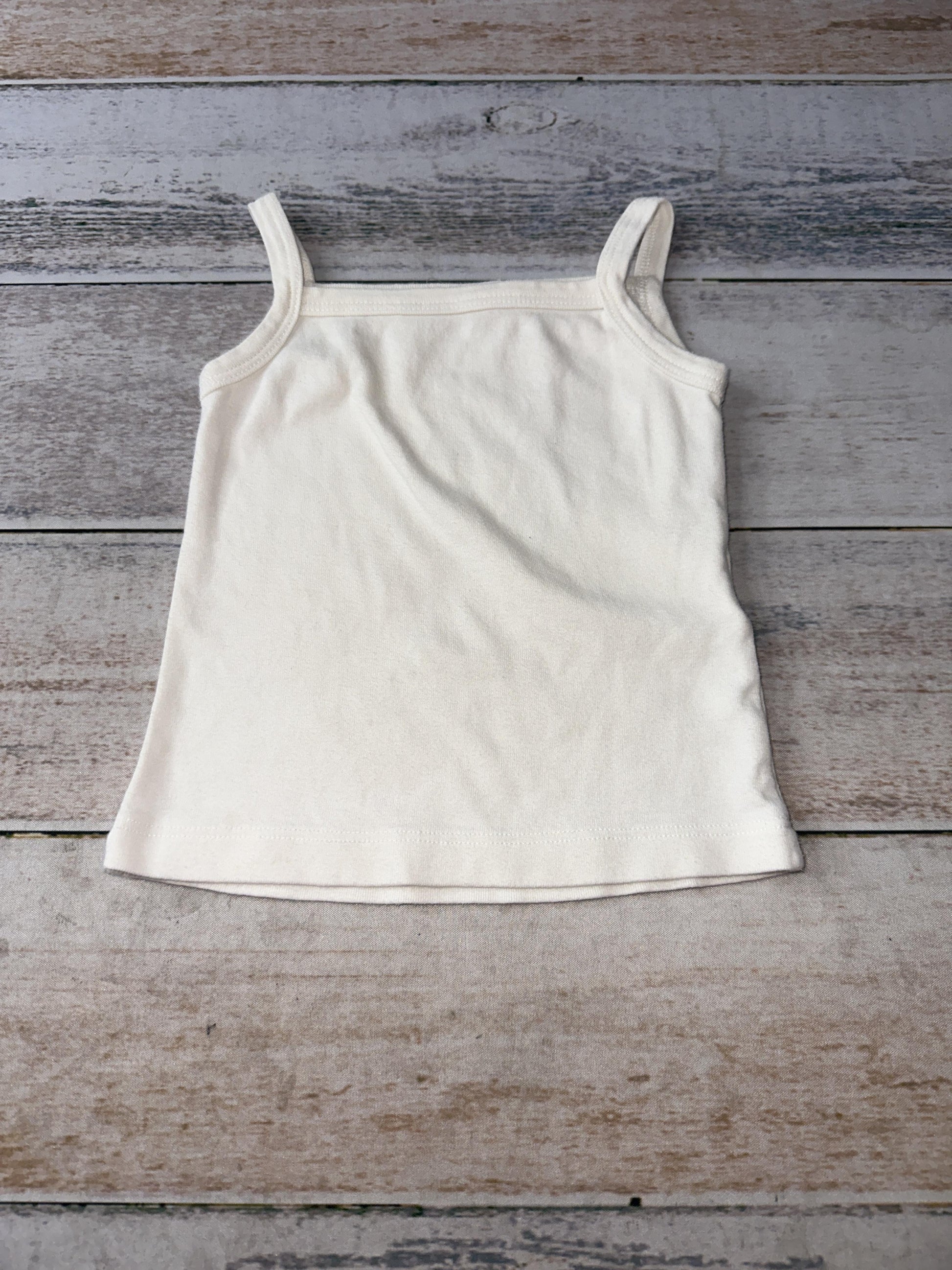 Mabo Girls White Tank Top Size: 18 months White