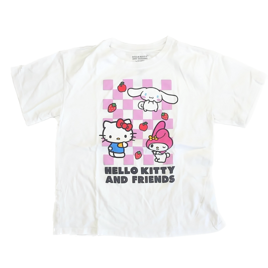 Hello Kitty Girls White T-Shirt Size: Junior XL (14-16 Years) White