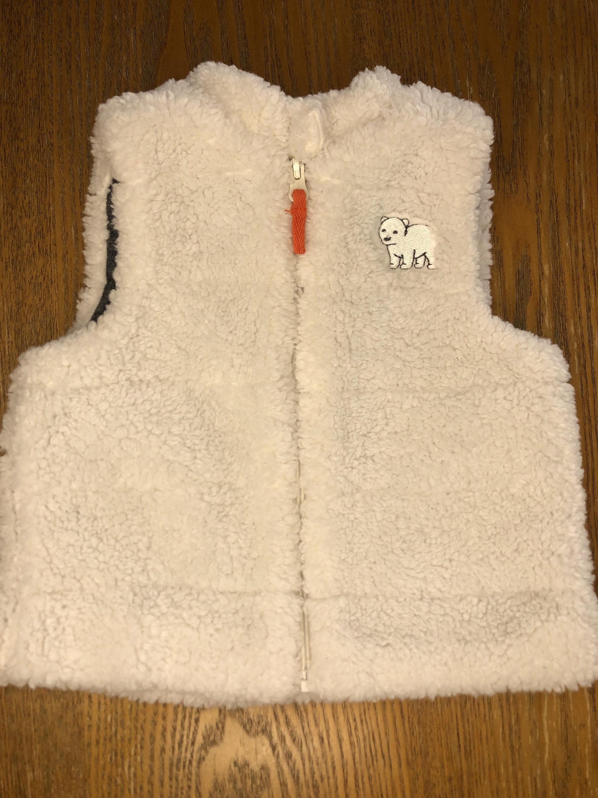 Cloud Island Unisex White Vest Size: 6-12 months White