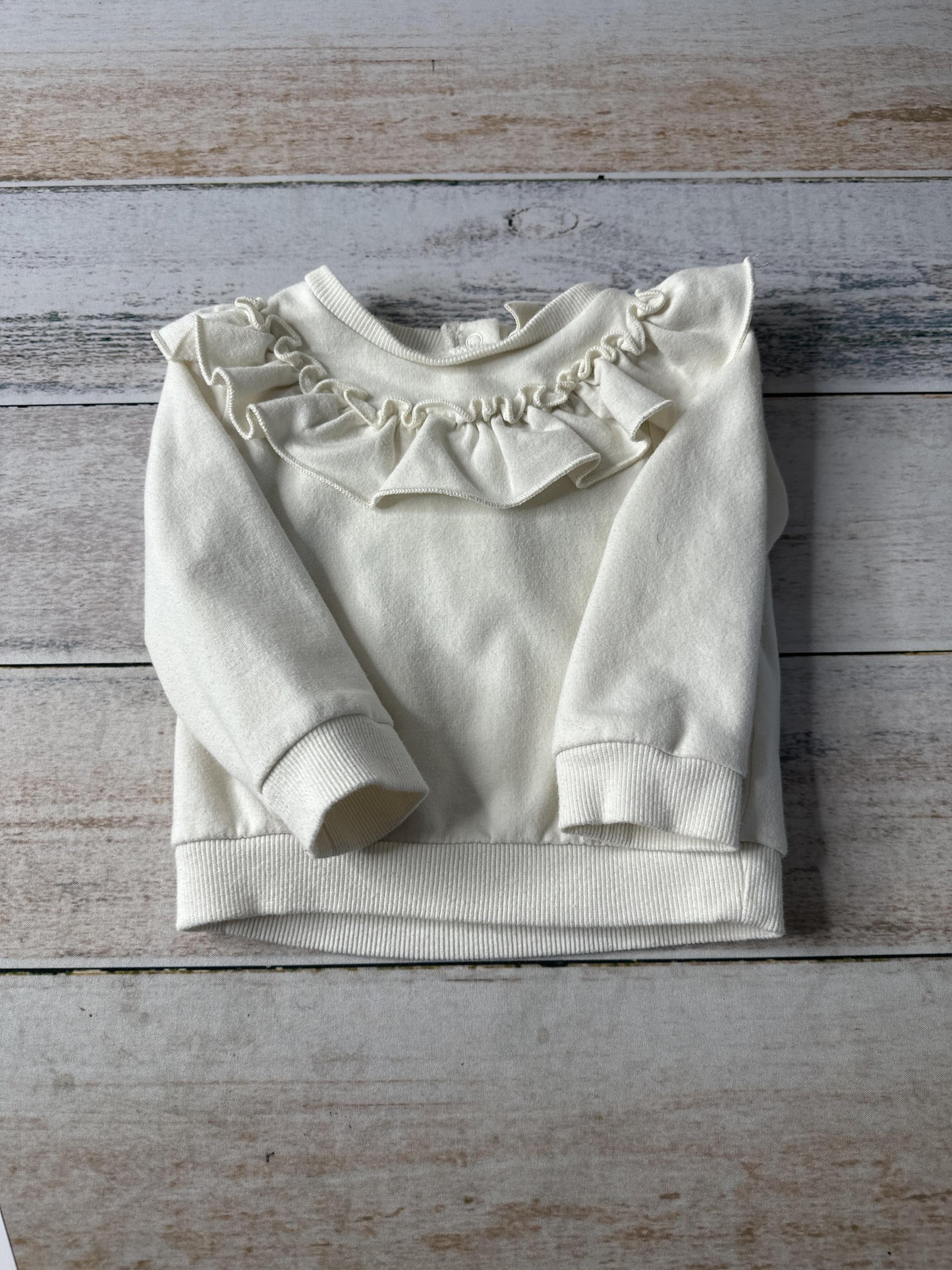 Tucker + Tate Girls White Sweater Size: 9 months White