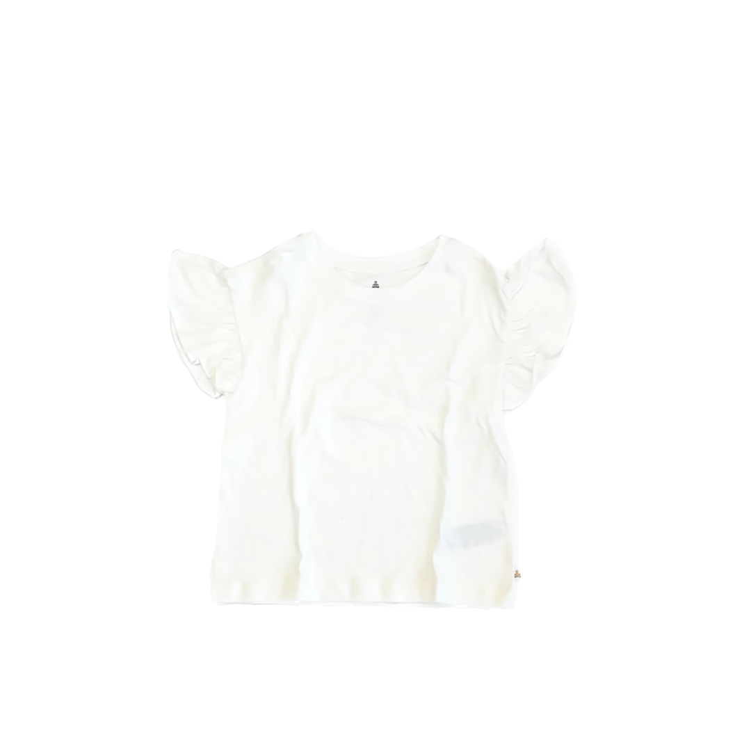 Gap Girls White Shirt Size: 6 Years White