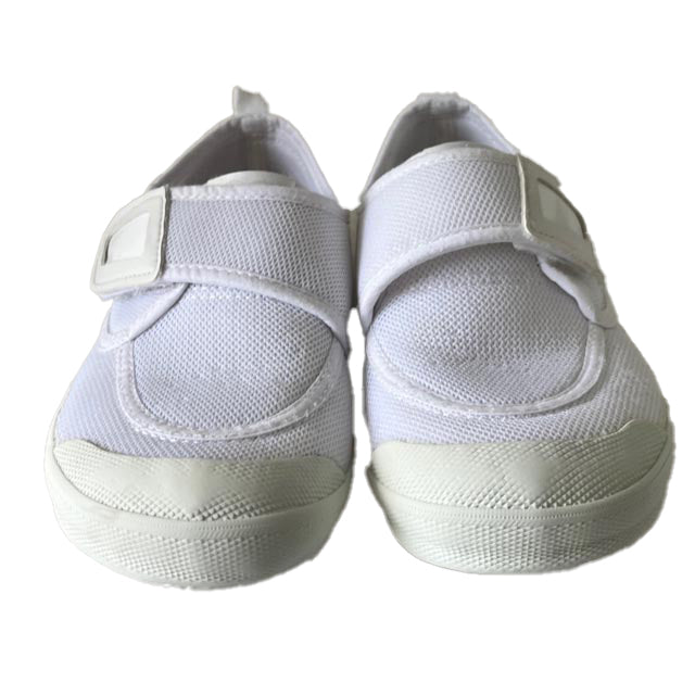 Miki House Unisex White Shoes Size: 13.5 Toddler White