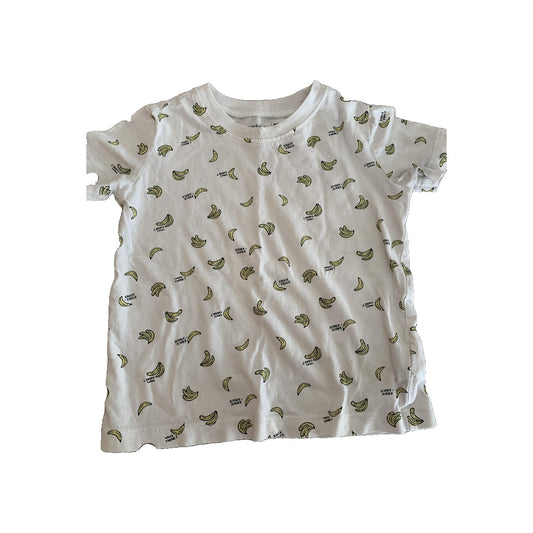 Carters Boys White T-Shirt Size: 12-18 months White