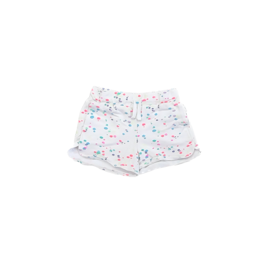 Rockets Of Awesome Girls White Shorts Size: 7 Years White