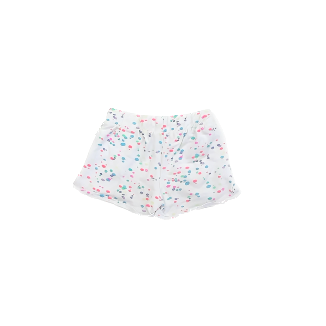 Rockets Of Awesome Girls White Shorts Size: 7 Years White